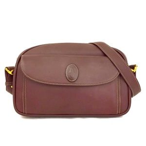 Cartier Must De Shoulder Bag in Bordeaux